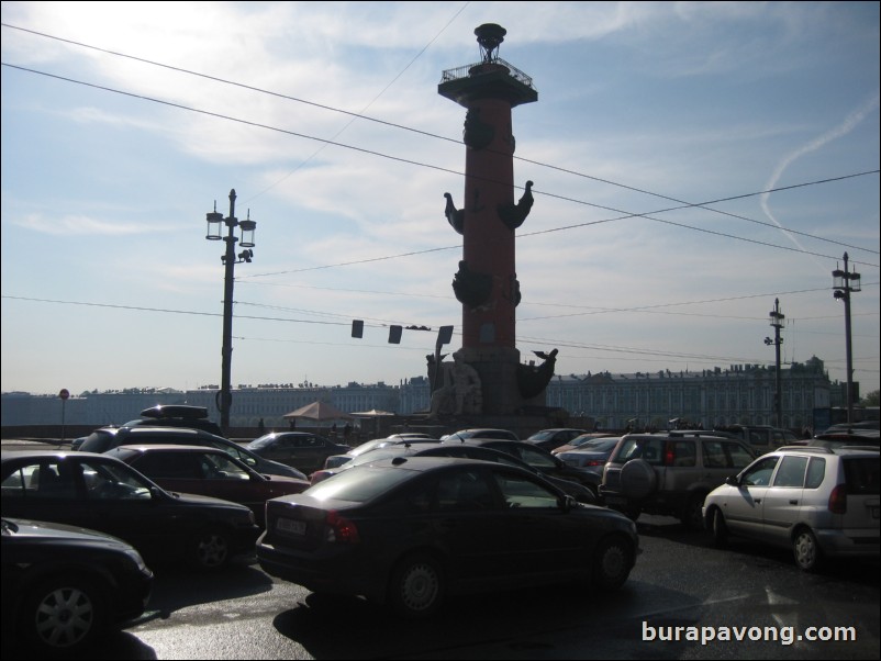 Downtown St. Petersburg / The Spit of Bazil (Vasilyevsky) Island.