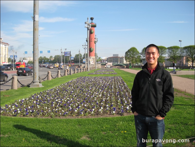 Downtown St. Petersburg / The Spit of Bazil (Vasilyevsky) Island.