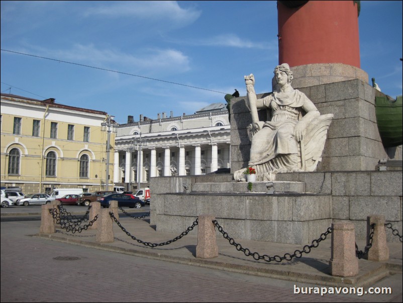 Downtown St. Petersburg / The Spit of Bazil (Vasilyevsky) Island.