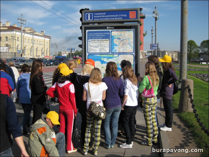 Downtown St. Petersburg / The Spit of Bazil (Vasilyevsky) Island.