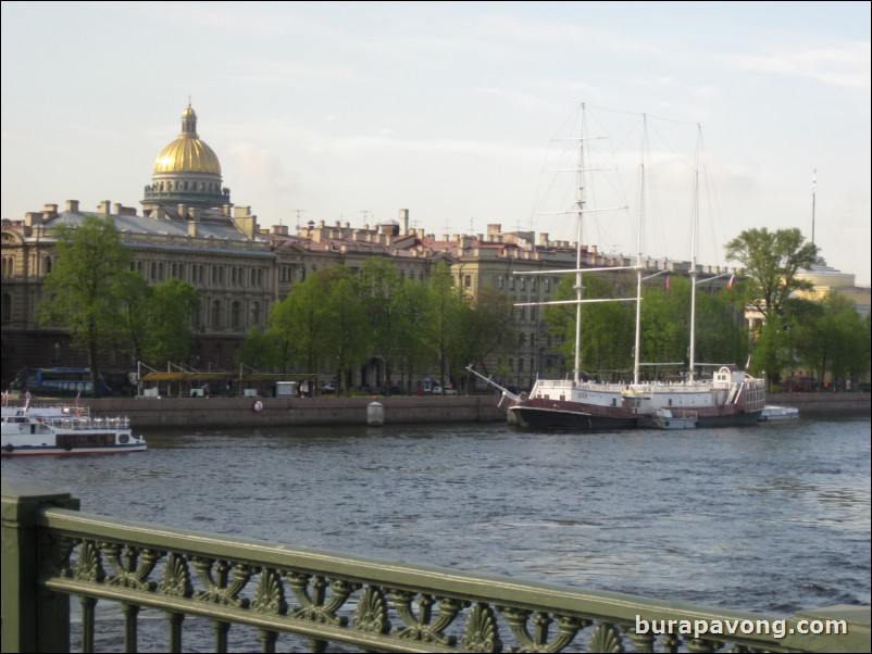 En route to St. Isaac's Square.