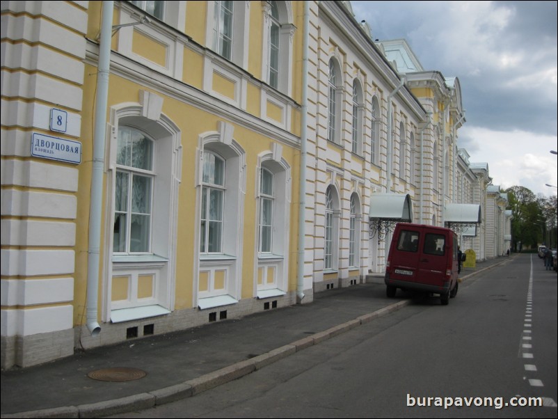 Monplaisir Palace in Peterhof.