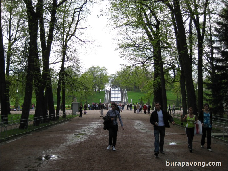 The Lower Gardens of Peterhof Palace.