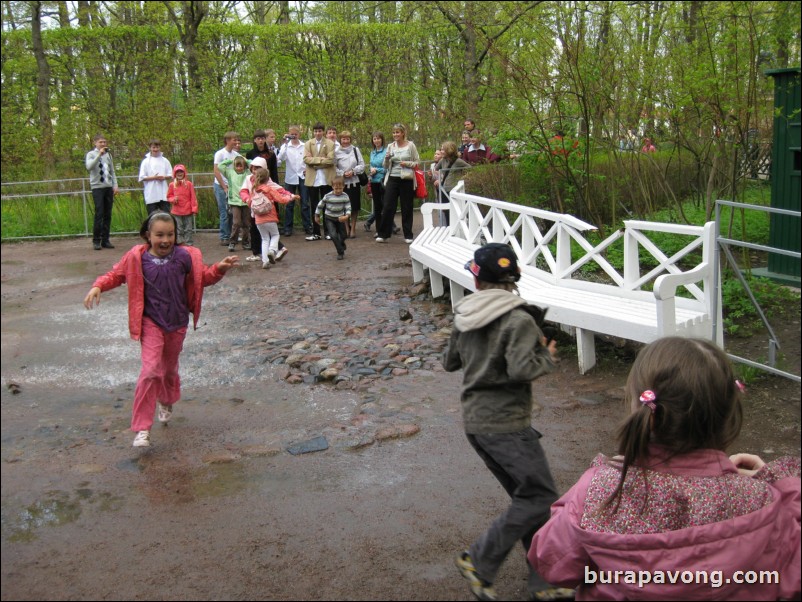 The Lower Gardens of Peterhof Palace.