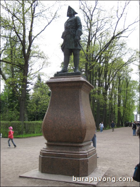 The Lower Gardens of Peterhof Palace.