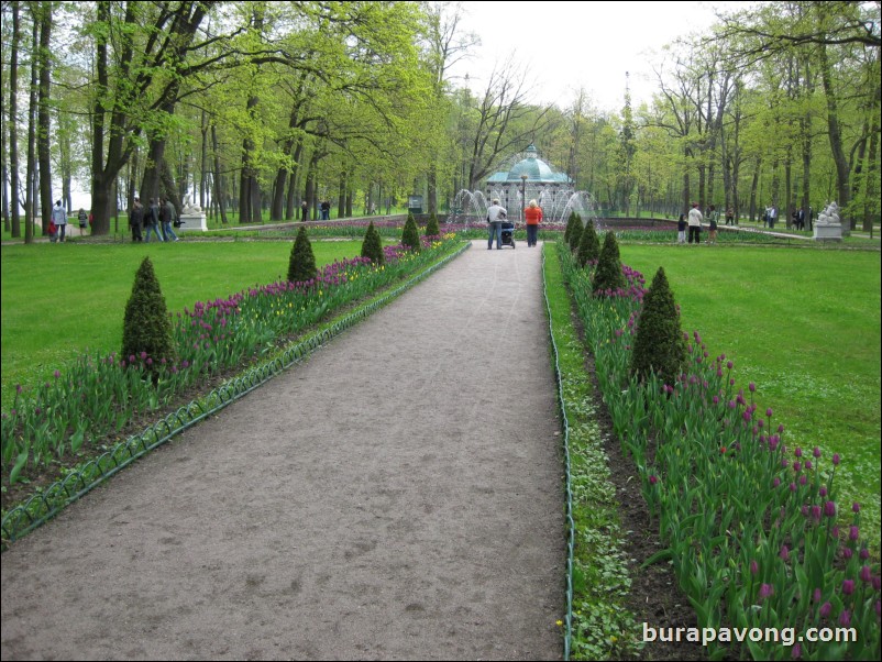 The Lower Gardens of Peterhof Palace.