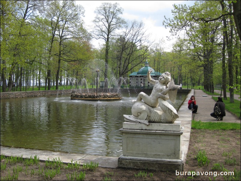 The Lower Gardens of Peterhof Palace.