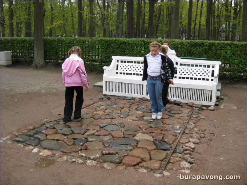 The Lower Gardens of Peterhof Palace.