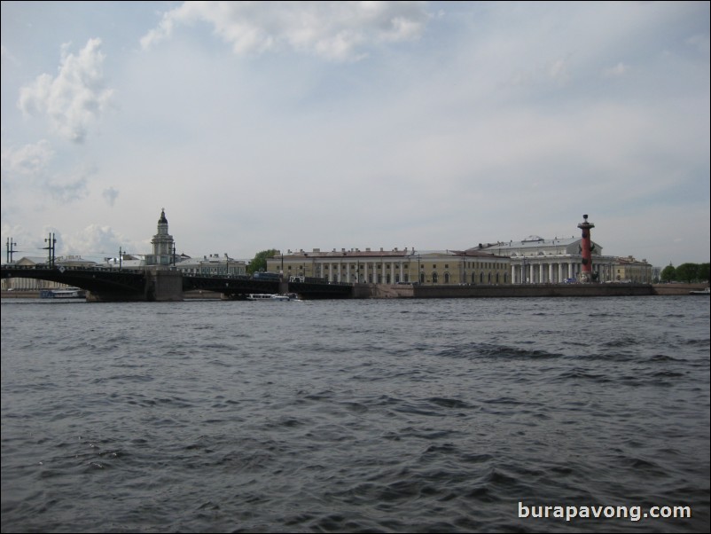 Hydrofoil back to St. Petersburg.