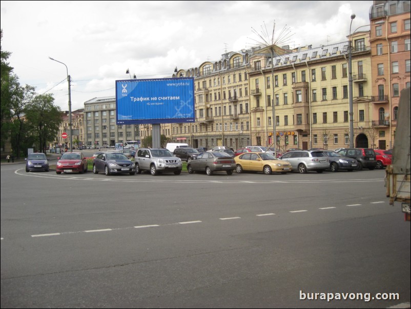 Back in St. Petersburg, headed to Peter and Paul Fortress.