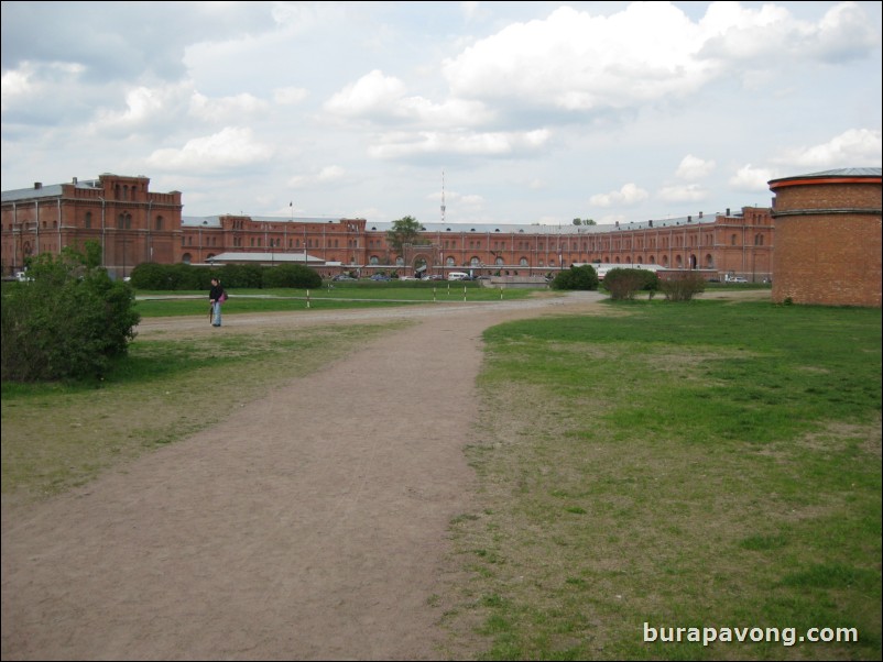 The Peter and Paul Fortress.