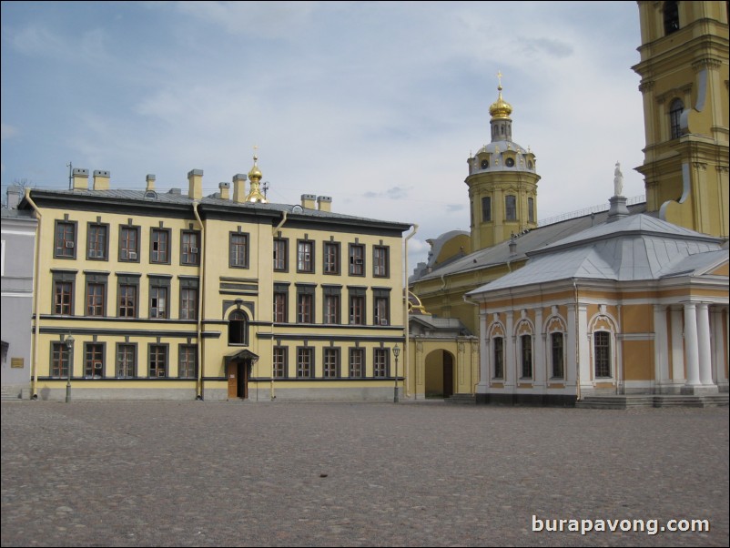 The Peter and Paul Fortress.