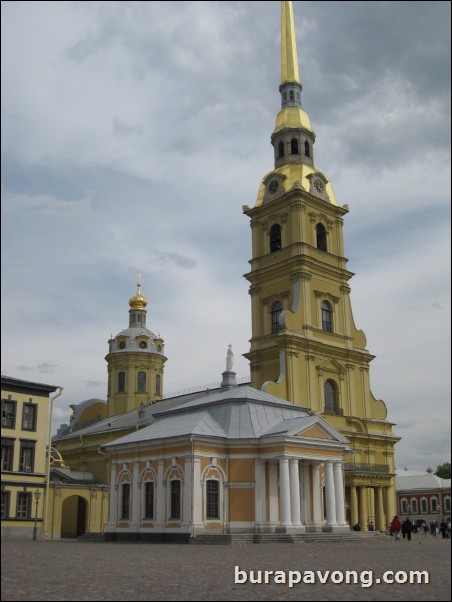 The Peter and Paul Fortress.