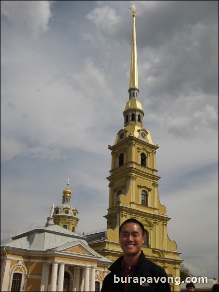 The Peter and Paul Fortress.