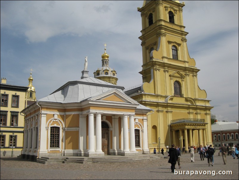 The Peter and Paul Fortress.