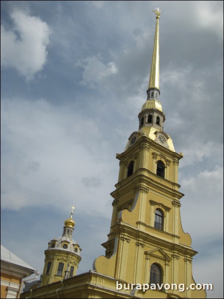 The Peter and Paul Fortress.