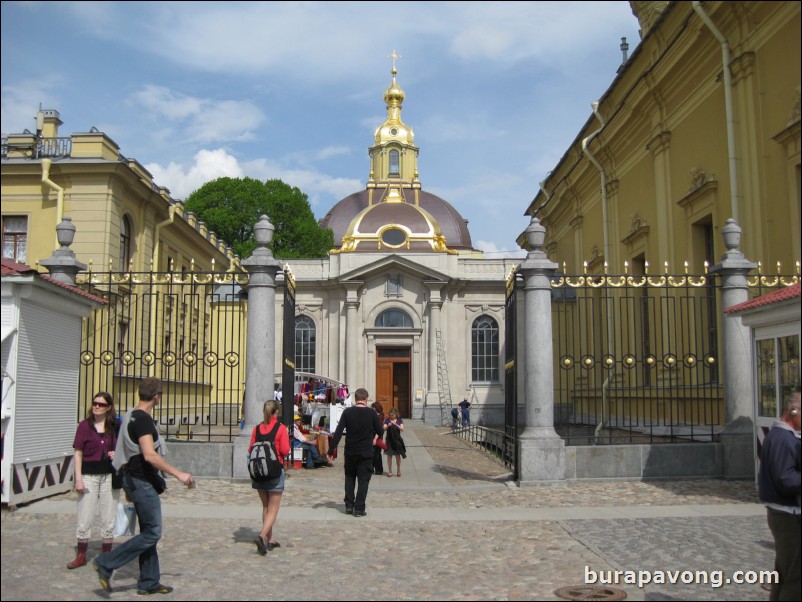 The Peter and Paul Fortress.