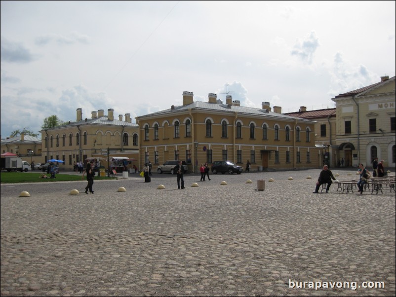 The Peter and Paul Fortress.