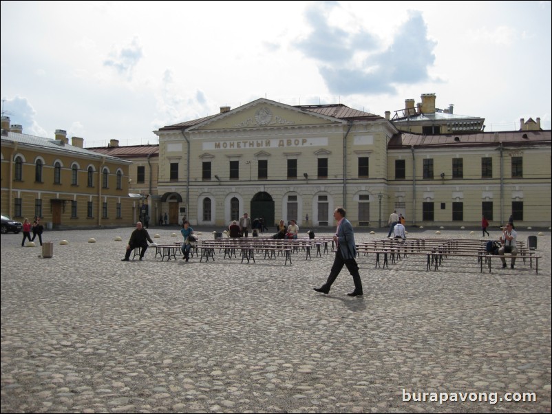 The Peter and Paul Fortress.