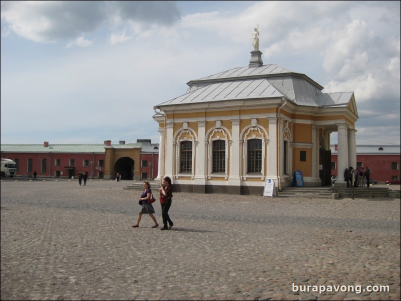 The Peter and Paul Fortress.