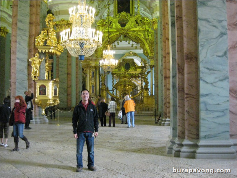 The Peter and Paul Fortress.