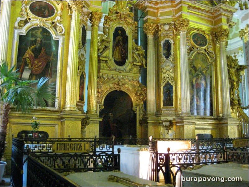 The Peter and Paul Fortress.