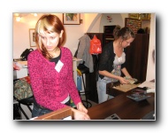 Inside the gift shop at St. Isaac's Square.