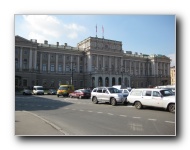 St Isaac's Square with the monument of Nicolas I and St Isaac's Cathedral.