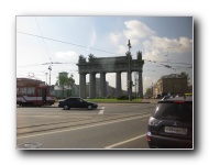 The Moscow Gate, in memory of Russia's victory over Turkey in 1828-29.