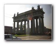 The Moscow Gate, in memory of Russia's victory over Turkey in 1828-29.