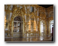 Inside Catherine's Palace in Tsarkoye Selo (Tsar's Village).