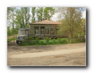 Small neighborhoods spotted along the highway headed towards Peterhof from Pushkin.