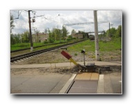 Small neighborhoods spotted along the highway headed towards Peterhof from Pushkin.