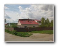 Small neighborhoods spotted along the highway headed towards Peterhof from Pushkin.