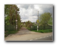 Small neighborhoods spotted along the highway headed towards Peterhof from Pushkin.