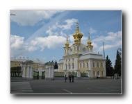 The East Chapel of Peterhof Palace.