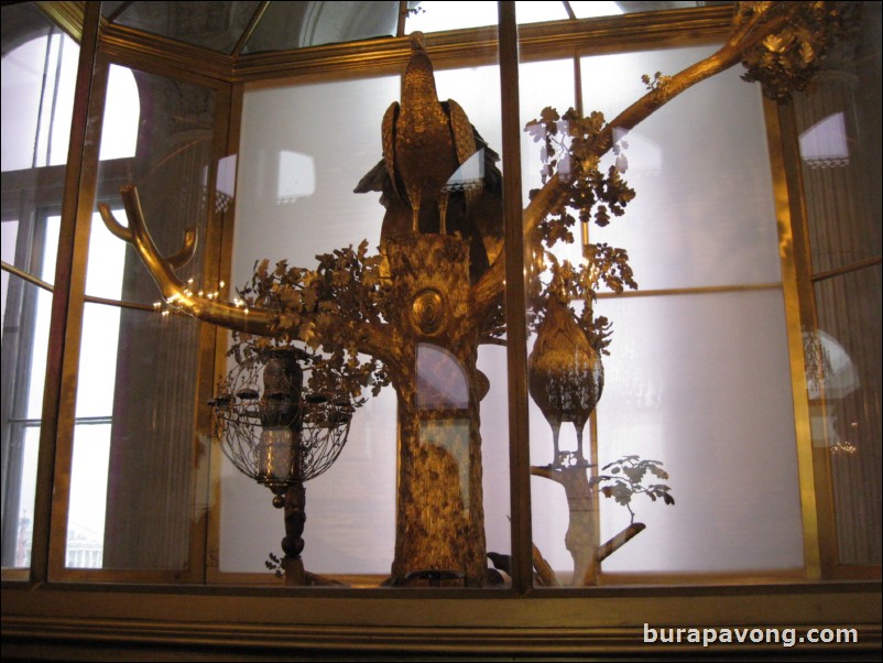 The Peacock Clock at the Hermitage Museum.