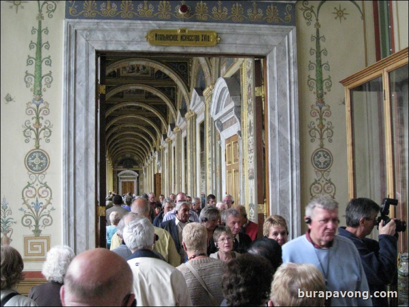 The Raphael Loggias at the Hermitage Museum.