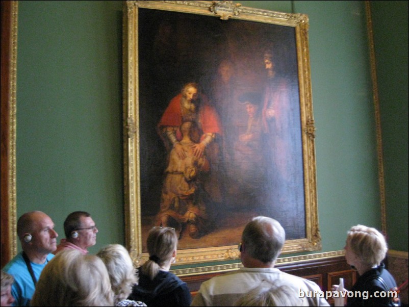 The Hermitage Museum, one of the largest and oldest museums in the world.