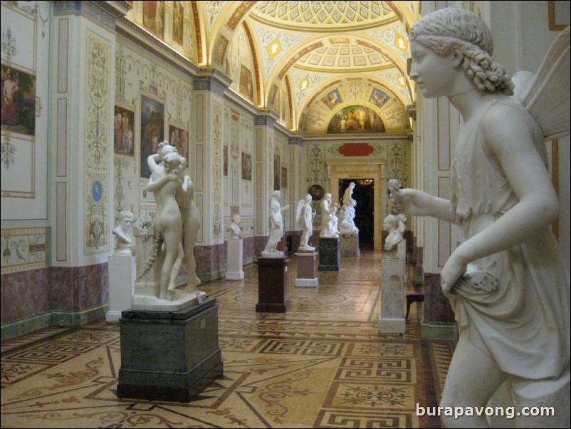 The Hermitage Museum, one of the largest and oldest museums in the world.