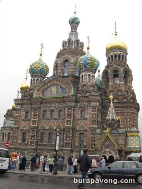 The Church of the Savior on Spilled Blood.