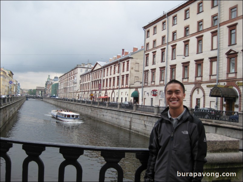 Canal behind the Church of the Savior on Spilled Blood.