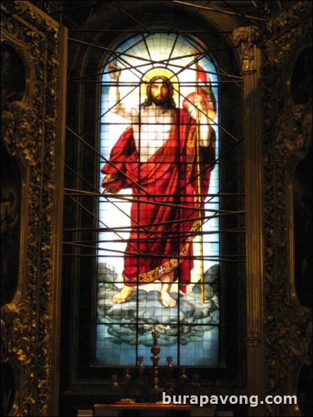 Inside St. Isaac's Cathedral.