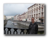 Canal behind the Church of the Savior on Spilled Blood.