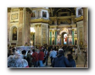 Inside St. Isaac's Cathedral.