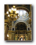 Inside St. Isaac's Cathedral.