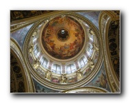 Inside St. Isaac's Cathedral.