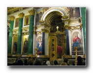 Inside St. Isaac's Cathedral.