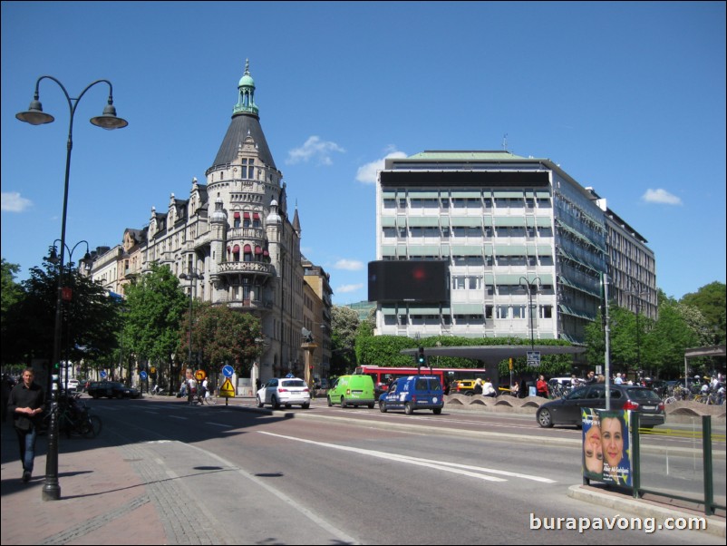 Shopping district near King's Garden (Kungstrdgrden).