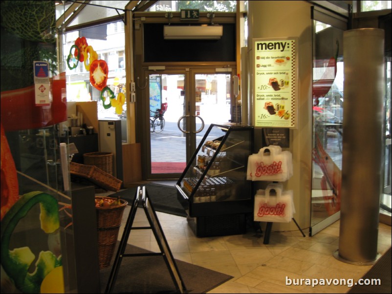 Shopping district near King's Garden (Kungstrdgrden).